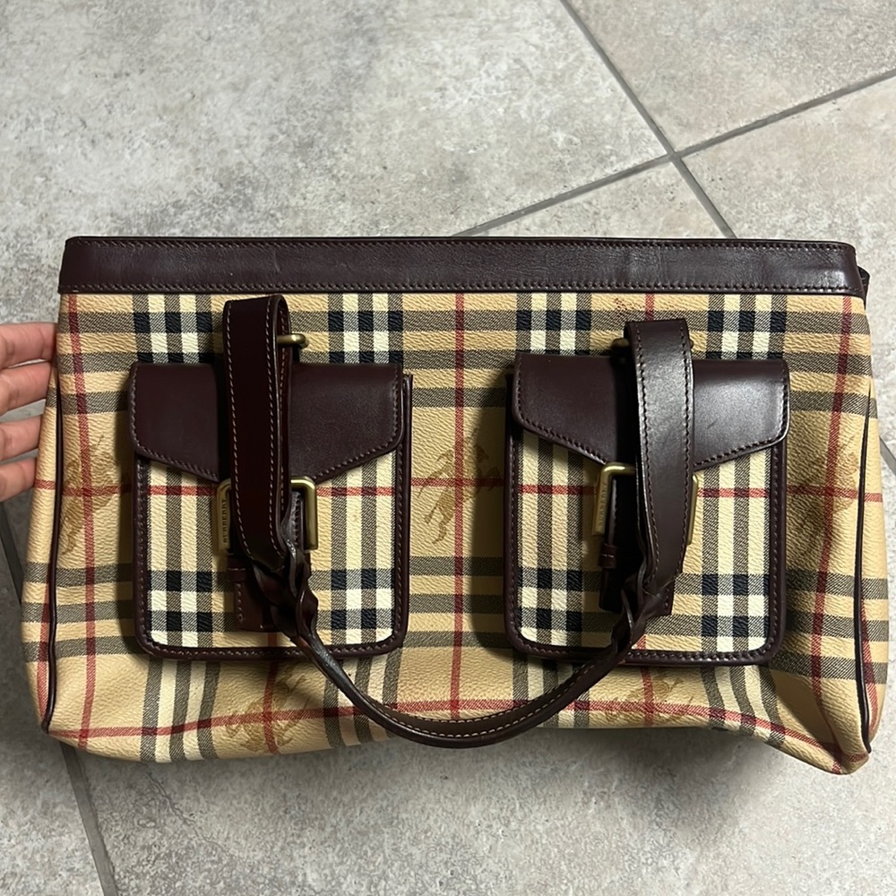 Authentic Burberry tote